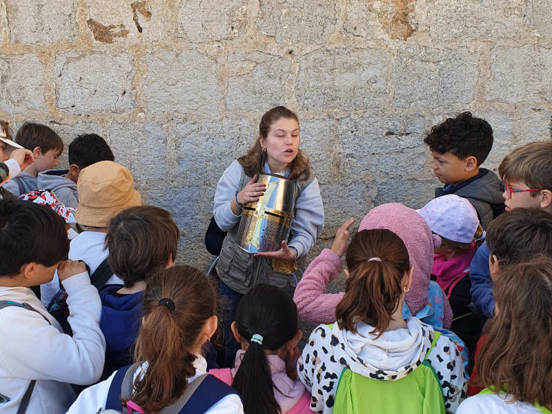 visitas guiadas para escuelas en el castillo de peñíscola